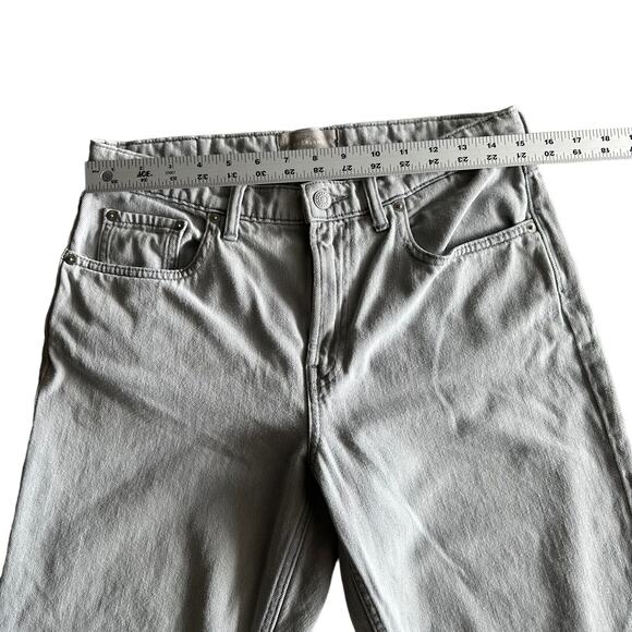 Everlane Light Gray High Rise Slouch Cropped The Summer Jean 29 waist - Picture 4 of 9